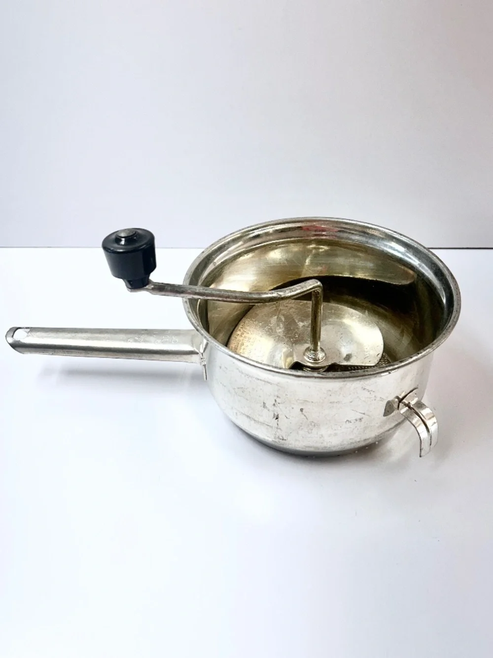 Vintage Foley Food Mill No 101 Stainless Steel 2 QT Masher Ricer Strainer